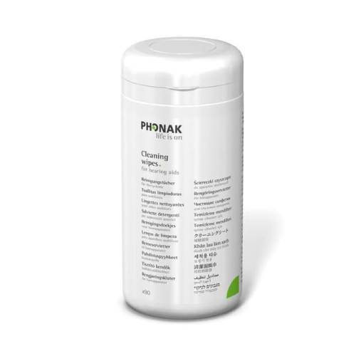 Phonak Tub of 90 Cleaning Wipes