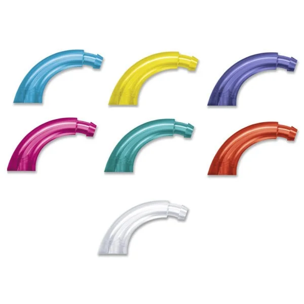 Coloured Ear Hooks on White Background