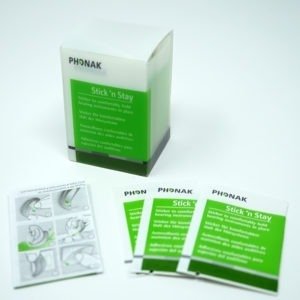 Phonak Stick ‘n Stay: Sticker Pads for Hear…