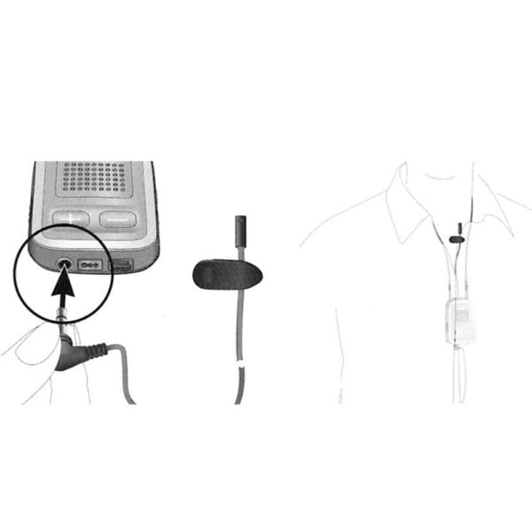 Phonak External Lapel Microphone