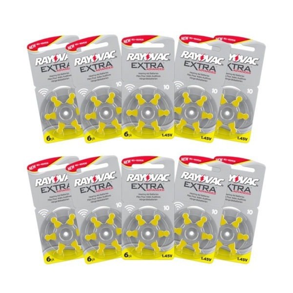 Rayovac extra batteries size 10