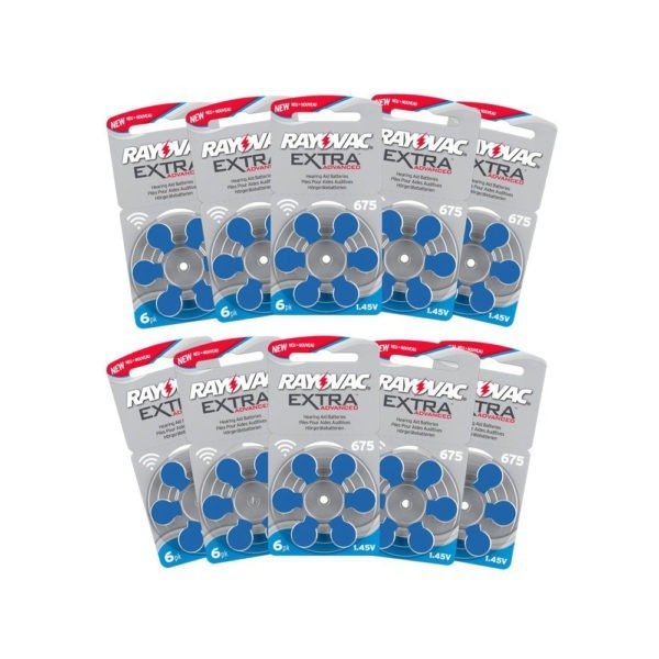 Rayovac extra hearing aid batteries