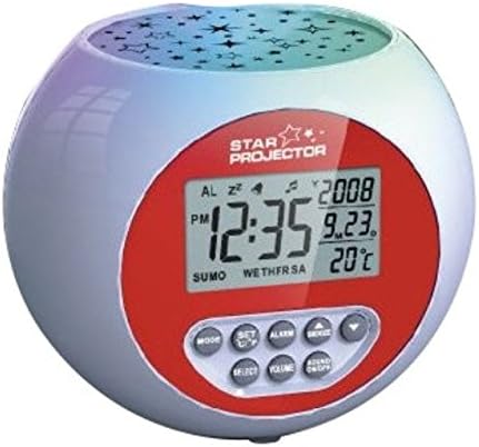 Star Projection Sound Machine Alarm Clock