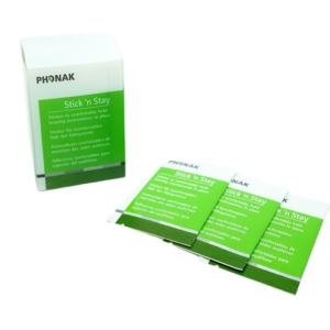 Phonak Stick ‘n Stay: Sticker Pads for Hear…