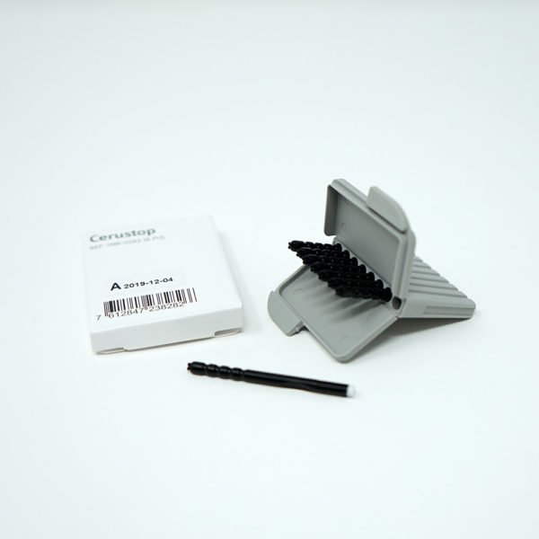 ceru stop wax guards on white background
