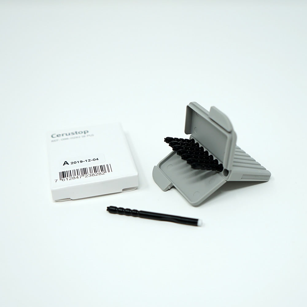 ceru stop wax guards on white background