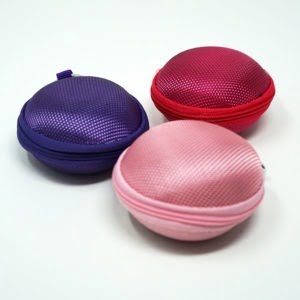 Round Carry Case Holder For Hearing Aids…