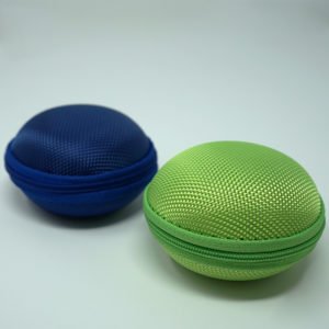 Round Carry Case Holder For Hearing Aids