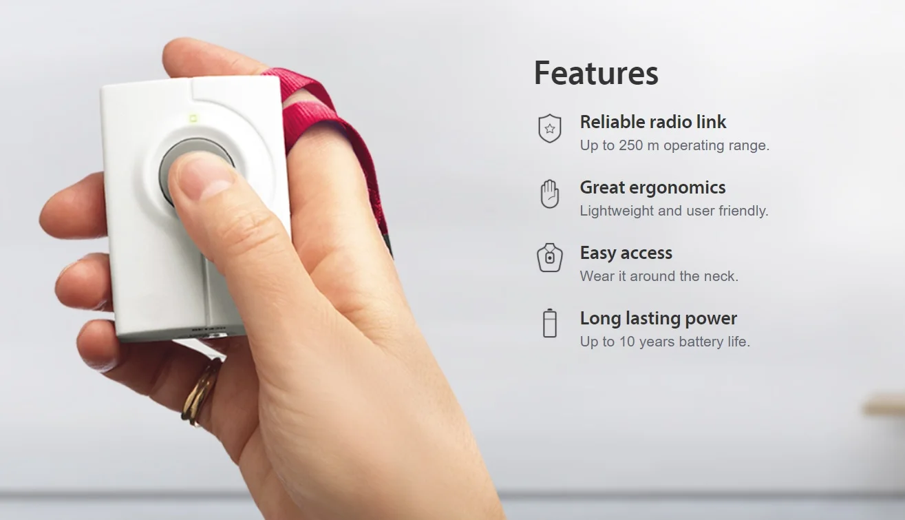 Alert Button For Seniors At Home Bellman & Symfon Push Button ...