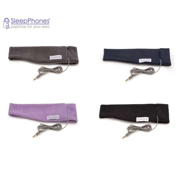 Sleep phones in various colours