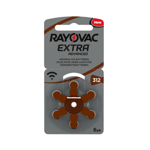 Rayovac_Extra_6pk_Size312_Flat_Actual_Size