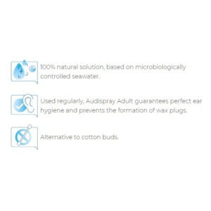Audispray Adult Ear Hygiene – Ear Wax S…