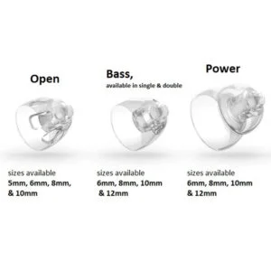 Oticon MiniFit Hearing Aid Domes – 2 Pack SAMPLE DOMES