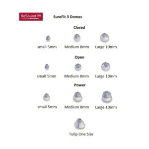 GN ReSound Hearing Aid Domes