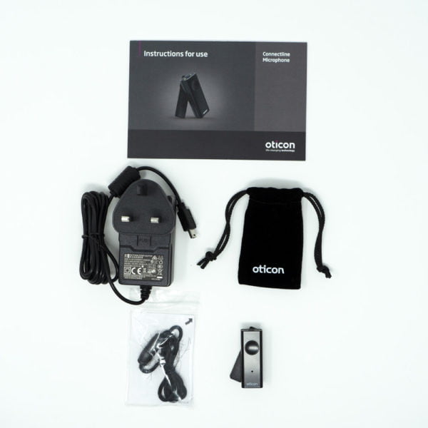 oticon connectline box contents