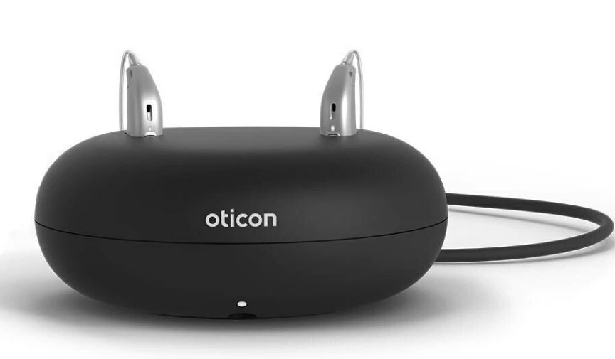 Oticon Charger 1.0 – Desktop Charger for Oticon miniRITE-R hearing aids