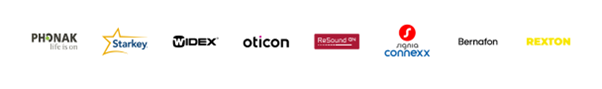 hearing aid brand logos